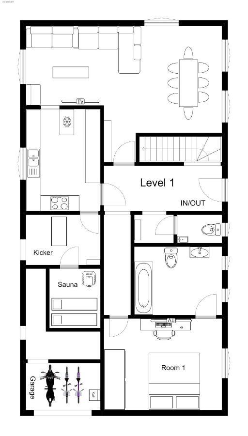 Sixine House Villa Ovifat Exterior photo